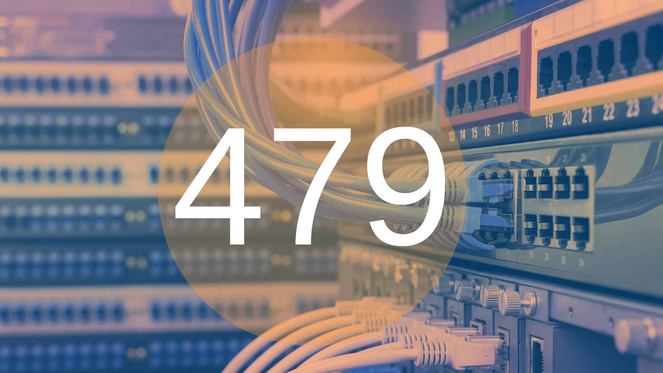 Cabled networking equipment in a data center with Ethernet switches and patch panels, representing IT networking training at MyComputerCareer.