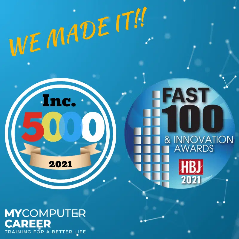 MyComputerCareer Inc. 5000 award