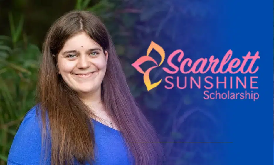 Scarlett Sunshine Scholarship Winner