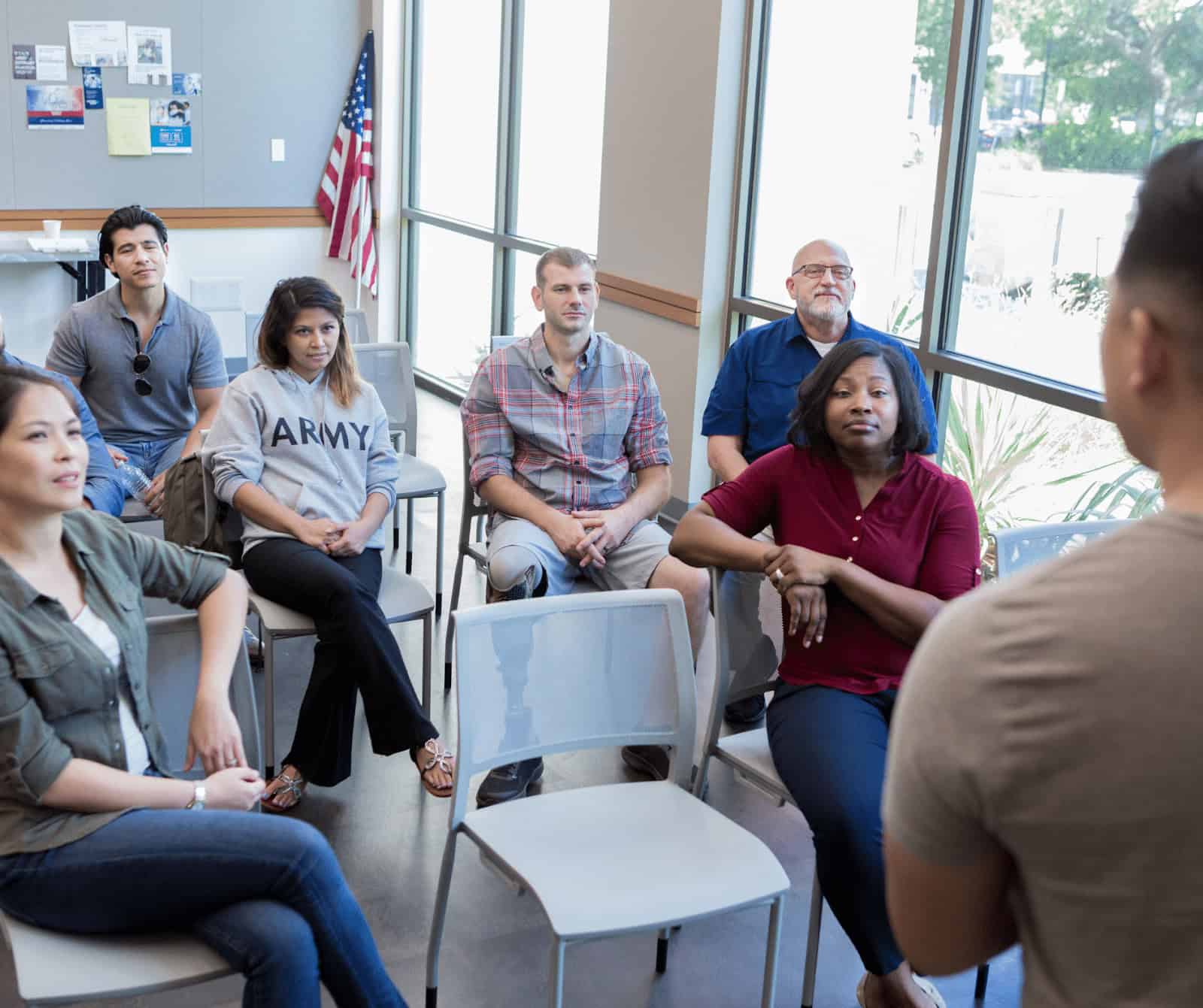 Classroom training session at MyComputerCareer for IT and computer science students, emphasizing hands-on learning and career development in technology.