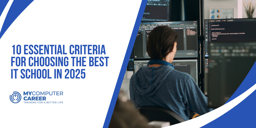 Best IT school 2025 criteria with cybersecurity education and tech certifications for IT career success