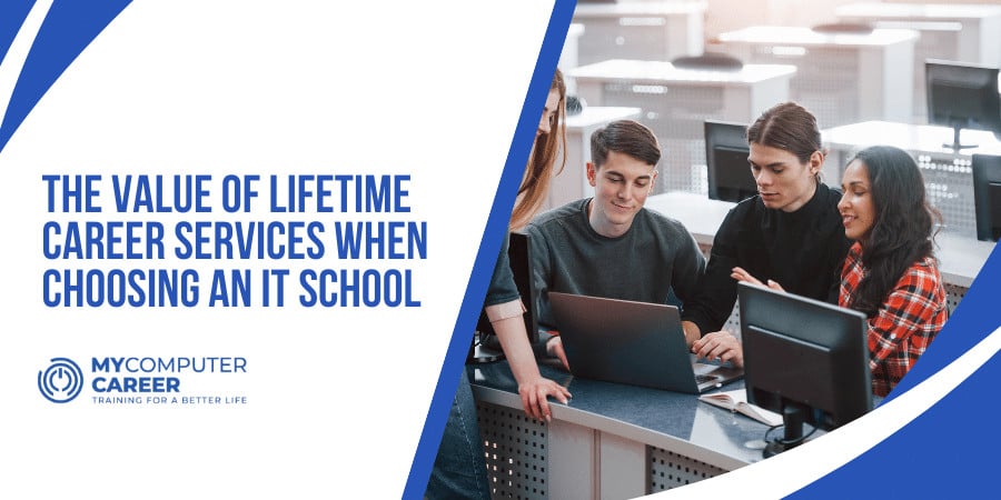 Lifetime career services for IT career success