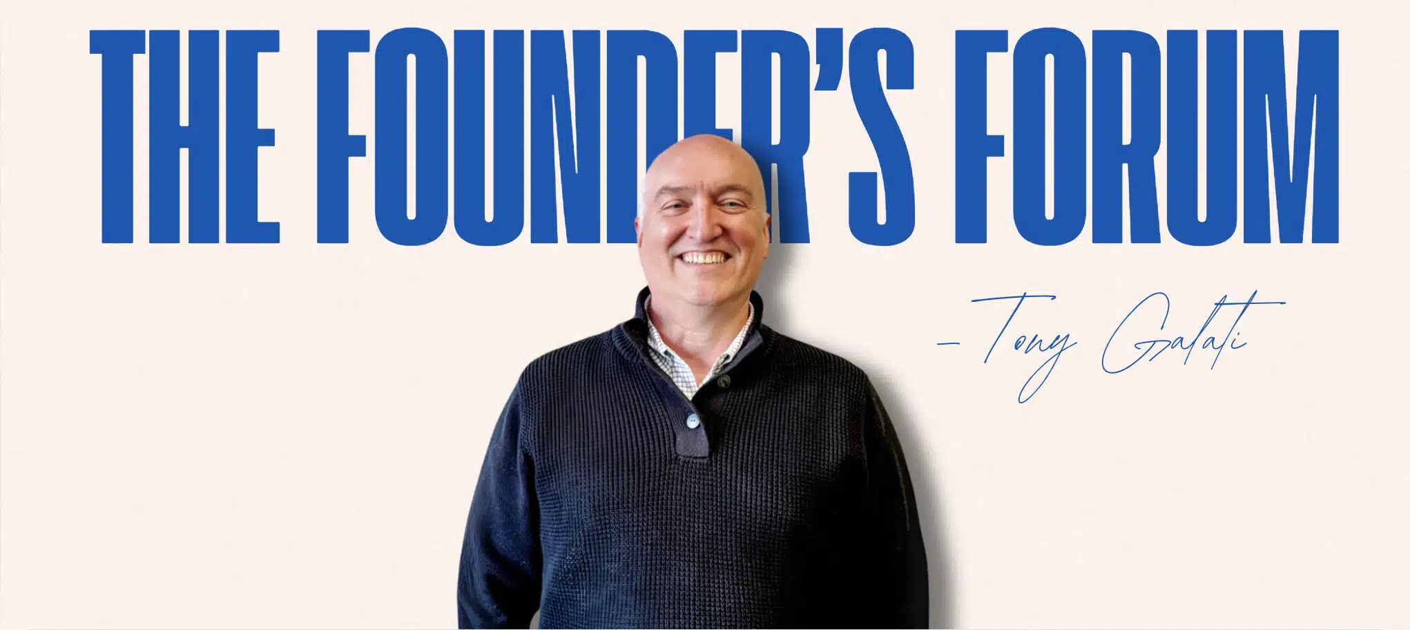 Tony Galati MyComputerCareer founder and IT education pioneer speaking at Founders Forum