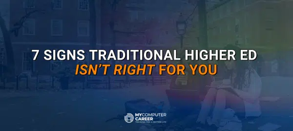 Student considering college alternatives 2025 and exploring vocational training options