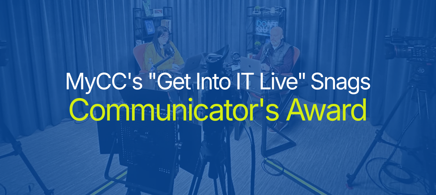 Live studio recording wins Communicator's Award announcement